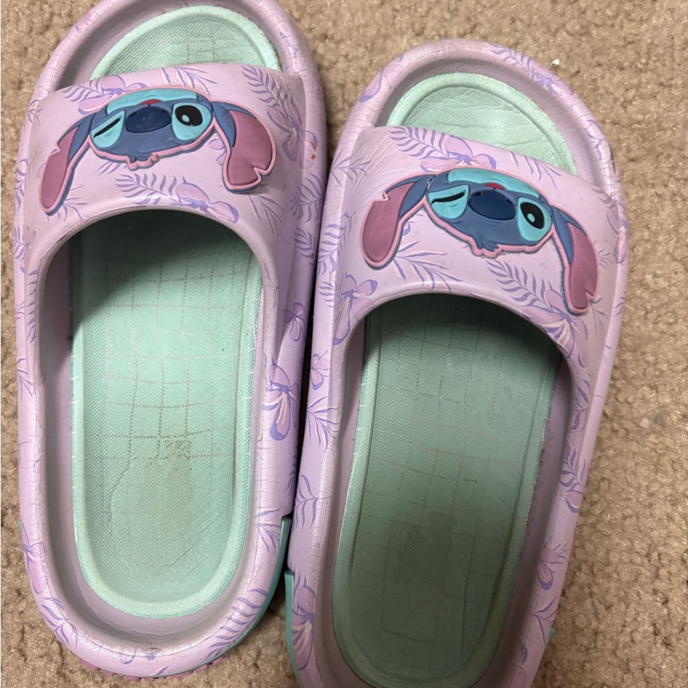 Purple and Mint Character Slides